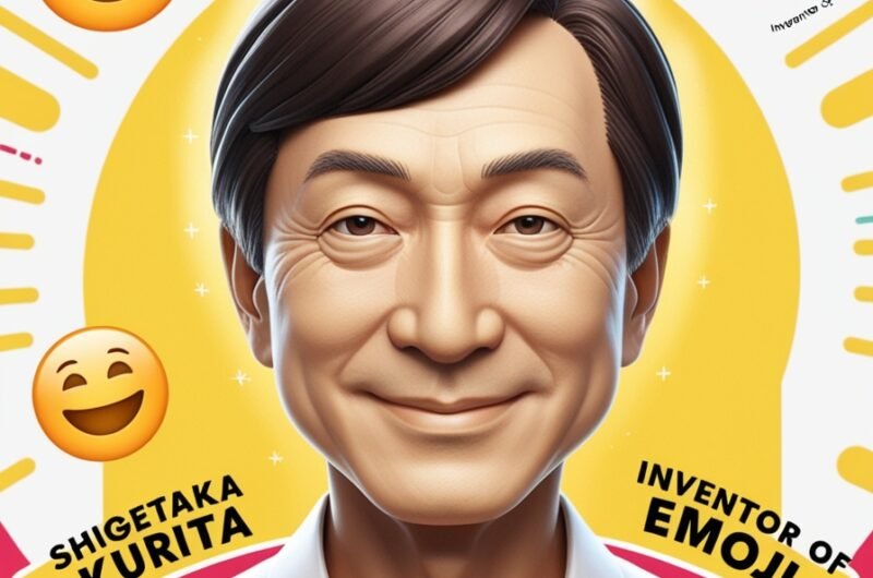 Inventor of emoji Shigetaka Kurita