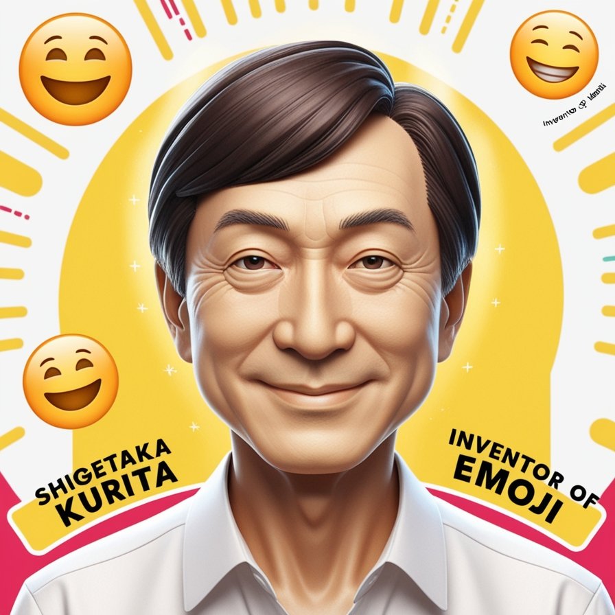 Inventor of emoji Shigetaka Kurita